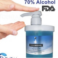 Derma MedSpa Moisturizing Hand Gel Sanitizer Sea Breeze 16 oz